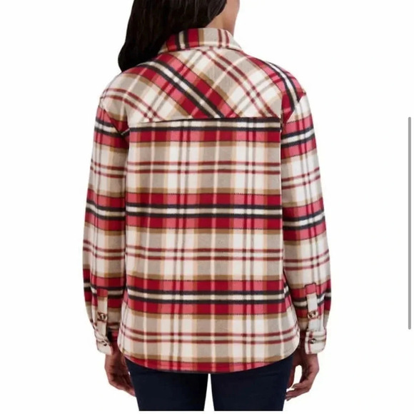 Sage Womens’ Plush Shirt Jacket / Shacket - Picture 3 of 6